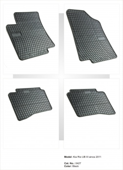 Set presuri cauciuc Kia Rio III dupa 2011