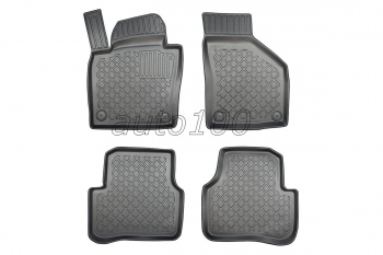 Covorase cauciuc tip tavita dedicate Volkswagen Passat B6 / B7 / CC 2005-11.2016 