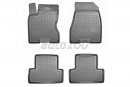 Covorase cauciuc auto tip tavita dedicate Nissan X-Trail II  06.2007- 07.2014
