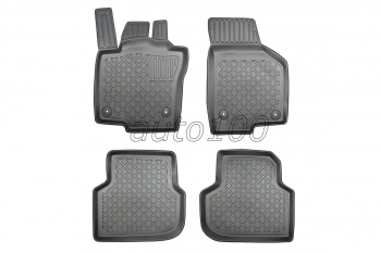 Covorase cauciuc auto tip tavita dedicate Volkswagen Jetta (NCS) S/4 1.2011-