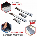 Protectie praguri usi inox Subaru Forester fabricatie 2002-2008