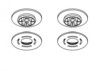 Sistem de fixare covorase Audi (plat) Bej 