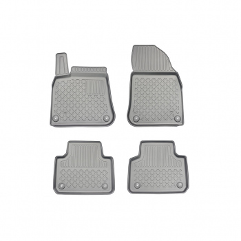 Covora?e auto tip t?vi?? Aristar pentru Volkswagen Touareg III Facelift (2024-prezent) – Set 4 buc??i, margini înalte, TPE, Negru