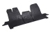 Covorase cauciuc auto Ford Transit Custom dupa 2012 - 3 locuri