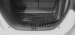 Covoras cauciuc protectie portbagaj Honda Jazz IV Hybrid, 2020-prezent 809060 