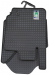 Covorase cauciuc Ford Ranger - cabina dubla (PX1/PX2), 2012-2022, Petex