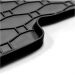 Covorase cauciuc fata Ford Custom II 2024-prezent cu 2 sau 3 locuri (set 3 covorase), Rigum Cehia