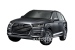 Tavita portbagaj Audi Q5 II (typ FY) Premium