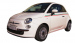Tavita portbagaj Fiat 500 caroserie hatchback fabricatie 09.2007 - prezent